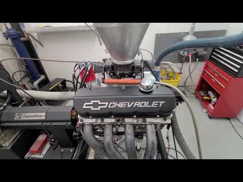 511 Big Block Chevy Stroker Dyno Pull