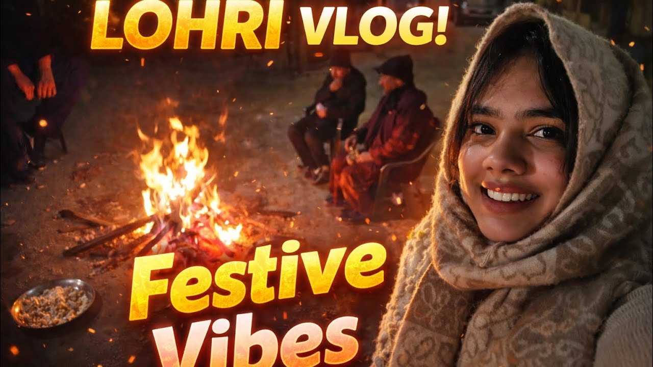 Lohri After Marriage 💫 | New Traditions Simple Lohri, Pure Happiness 🔥❤️