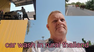 Car Wash Rural Thailand