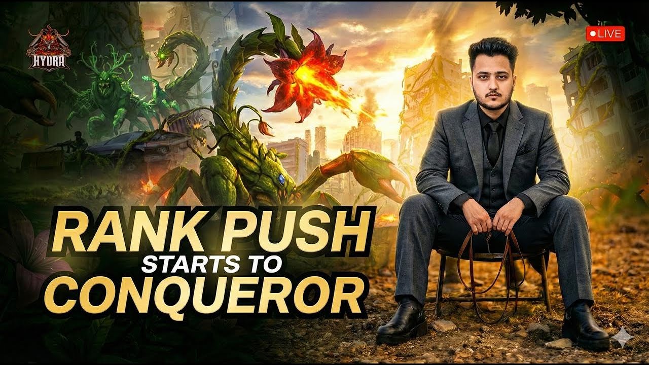 CONQUEROR RANK PUSH STARTS 