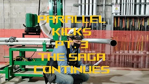Parallel Kicks Pt. 3 - How to bend parallel kicks w/ 3" EMT