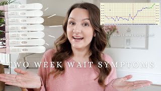 TWO WEEK WAIT SYMPTOMS (714DPO) | How I Knew I was Pregnant Before BFP, faint positive 9DPO