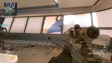 Black Ops 2 | Search & Destroy | Across Map No-Scope Wallbang!