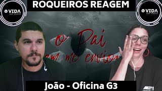 (COMO NÃO EMOCIONAR) Rockeiros reagem a Gospel - Oficina G3 João - Respetáculo Vida Sem Trilhos