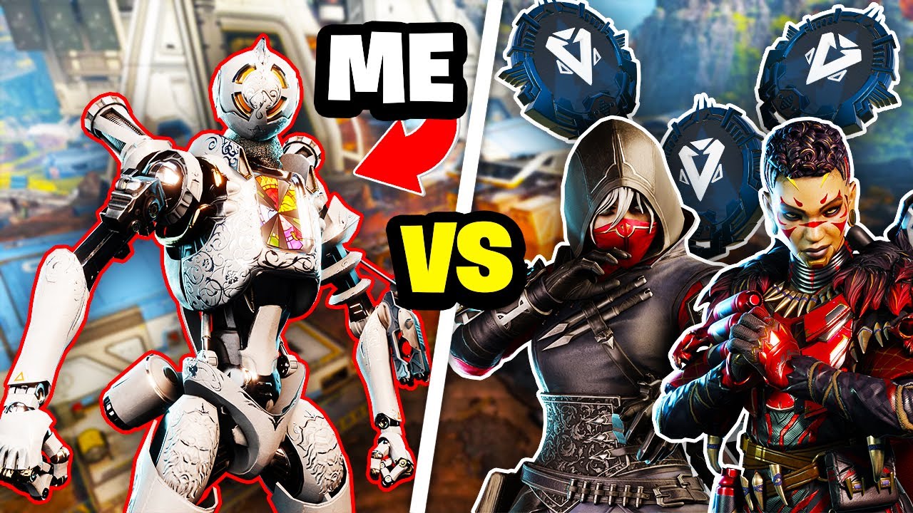 Dominating Ranked with Pathfinder (Apex Legends Ranked Season 23)!!