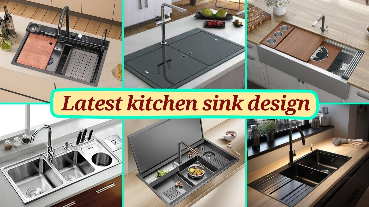 Kitchen sink trends / Unique sink designs #sinktrends #2024 - YouTube