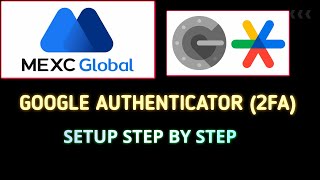 Mexc Exchange me authenticator setup kaise kare | How to bind Mexc to google authenticator 2fa screenshot 4