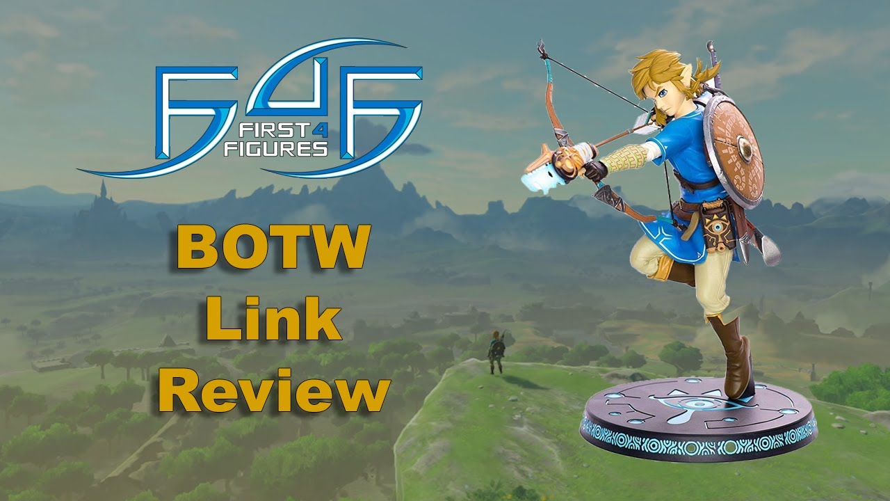 First4Figures Breath of The Wild - Link Unboxing & Review - YouTube