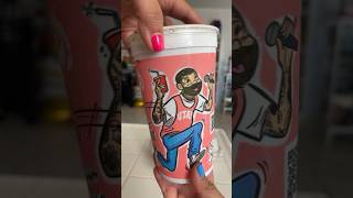 Got my Post Malone cup today at Raising Canes! 💖 #postmalone #raisingcanes