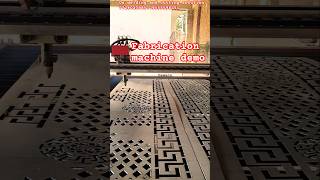 Gate Grill Design Cutting on CNC Plasma Machine
