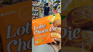 Lotte Choco Pie 5 Flavours Taste Test | Which One Is Best? 😍✨#youtubeshorts #satisfying #viralvideo