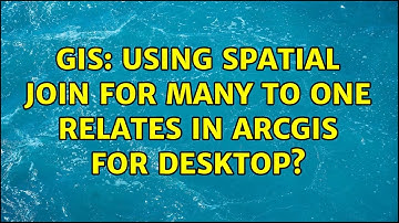GIS: Using Spatial join for many to one relates in ArcGIS for Desktop? (2 Solutions!!)