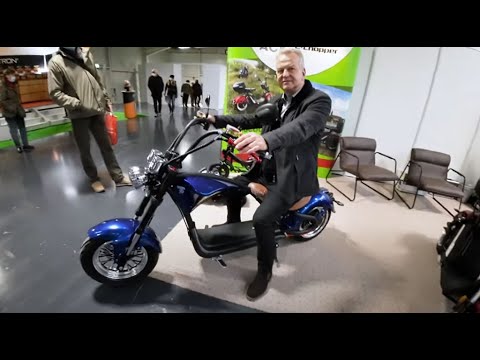 Roller COOLE ELEKTRO 45 - | km/h YouTube mit Zulassung | E-Chopper