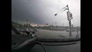 severe thunderstorm intercept, Platteville WI 5/21/24