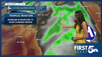 Post tropical storm Priscilla will increase rain chances across Colorado