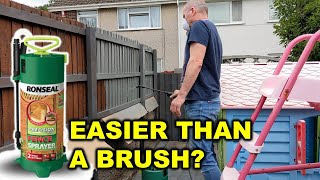 Ronseal Fence Sprayer Review