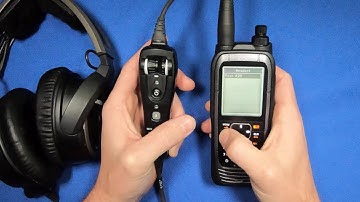 How to use Bluetooth on the Icom A25 aviation radio