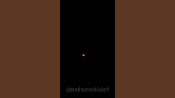 MARS on 24 March | Telescope + AI |#shorts | #viral | Lapsed video | #loop #astronomy #trending