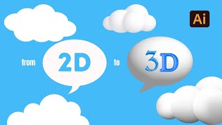 How to Convert 2D into 3D in Illustrator As Easy As That