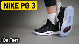 nike pg 3 white black