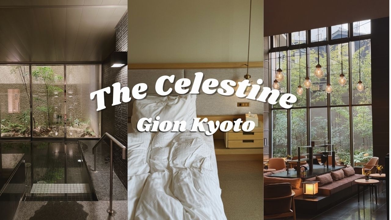 Midnight onsen & Michelin breakfast | Hotel Celestine Kyoto Gion room tour and places around!