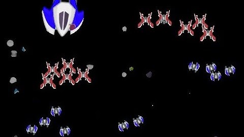 Space Arena 2D Game - Minion AI - Projectile Weapons - Part 2