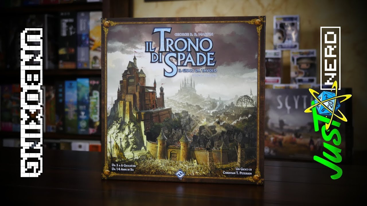 Il Trono Di Spade Il Gioco Da Tavolo Seconda Edizione Unboxing Ita Hd Justnerd