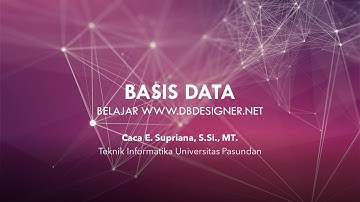 Belajar Database Designer