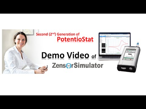 2nd Generation of PotentioStat, Demo Video of ZensorSimulator