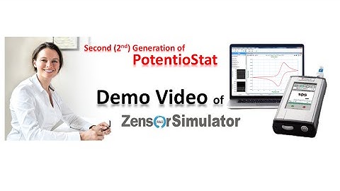 2nd Generation of PotentioStat, Demo Video of ZensorSimulator