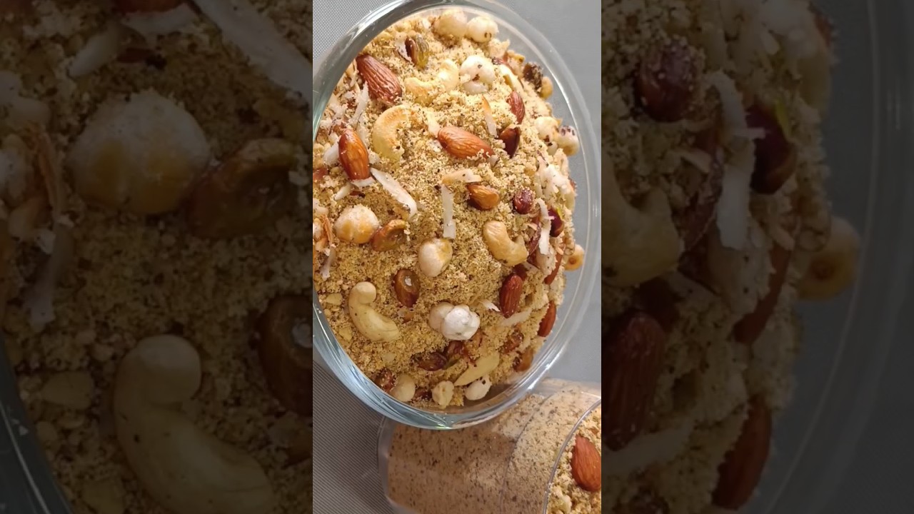 immunity booster recipe #panjiri #desi #recipe #winterspecial #shorts #shortsfeed #cookwithshumaila