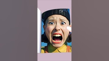 scared squid game doll Flipbook #squidgame #shorts #ai #fyp