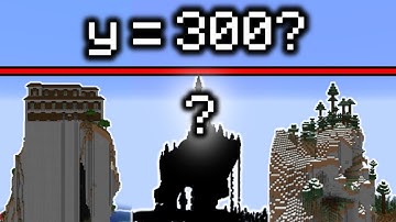 What is the Highest Point in Minecraft?