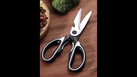 Multifunctional Kitchen Shear Stainless Scissor For Meat Cutting With Blade Cover AS1026