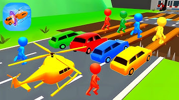 Shape shifting 🛶🚗🚲🚦All Levels Gameplay Walkthrough Android,ios Max Level Ep824