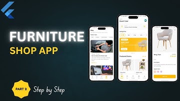 Part 2 | Flutter Furniture App Splash Screen UI | Sleek & Minimalist Design | Speed Code | 2025
