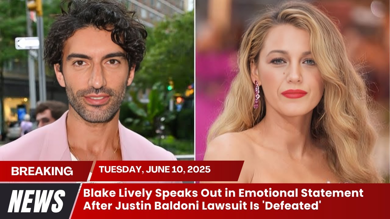 Blake Lively Speaks Out in Emotional Statement After Justin Baldoni ...
