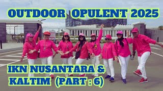 LINE DANCE COCONUT DANCING (Opulent house studio group) Lokasi IKN NUSANTARA (PART 7) #iknnusantara
