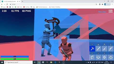 making people float in 1v1 lol