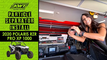 2020 POLARIS RZR PRO XP 1000 - KWT FILTER INSTALLATION