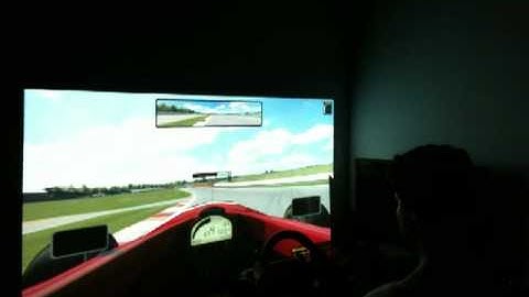 Teste iRacing Projector