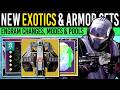 Destiny 2: NEW EXOTIC LOOT &amp; JUNE CHANGES! Engram BUFF, New Modes, Armor Quest, Set Updates, Reveals