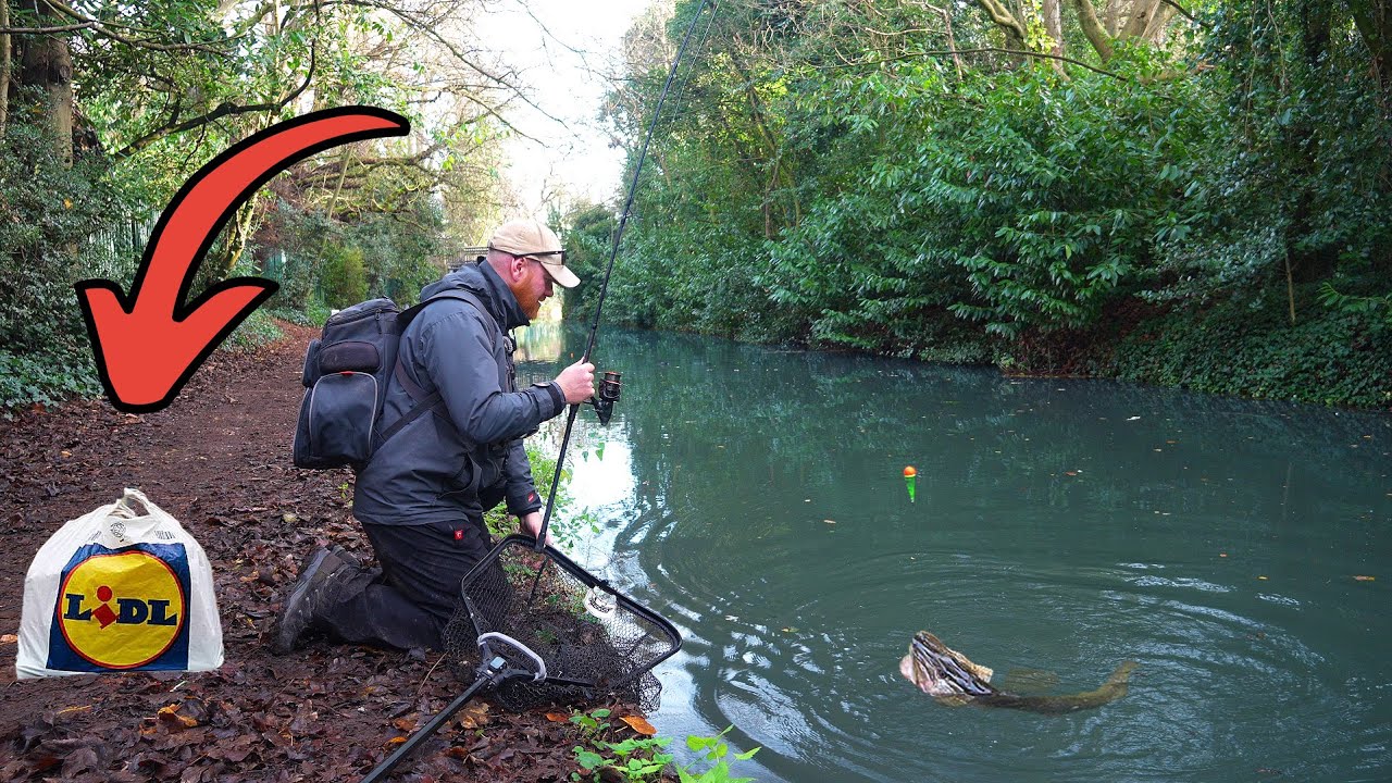 Canal Pike Can't Resist These LIDL BAITS! (SO MUCH ACTION)