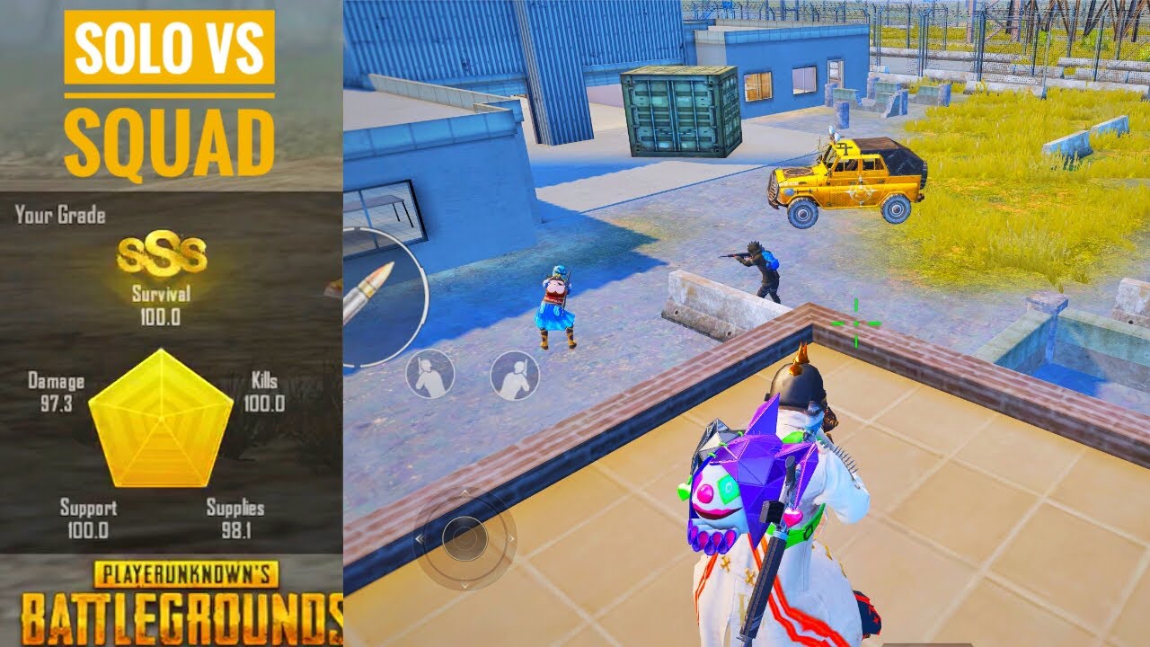 Using My Tips and Tricks in Classic Matches | Solo vs Squad | pubg ...