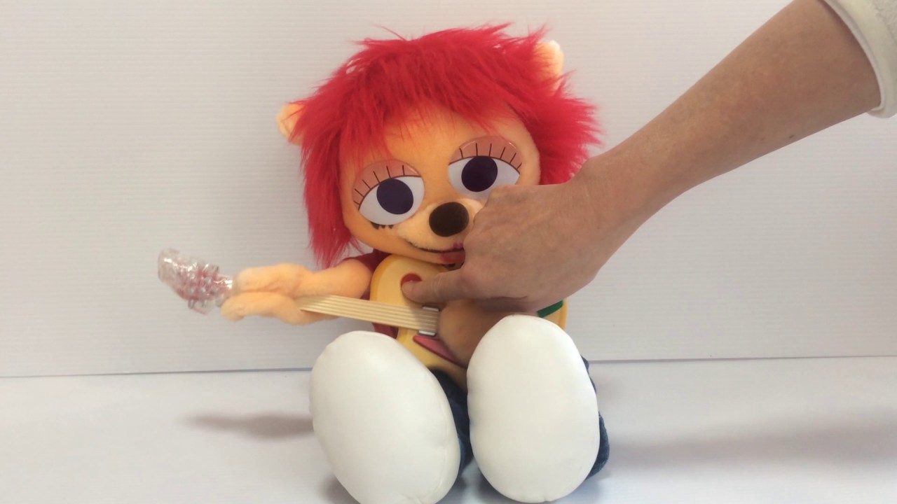 Um Jammer Lammy Play the Electric guitar Plush Doll Parappa the Rapper ウ ン ...