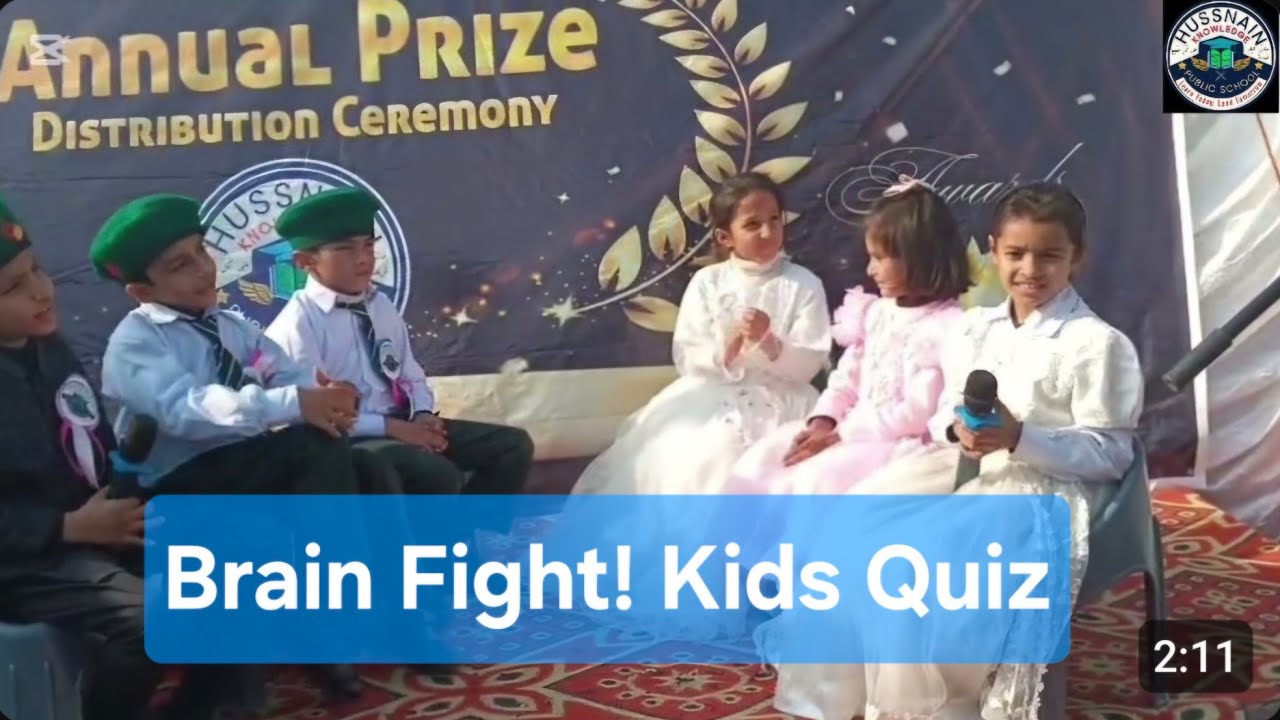 Kids Quiz Battle – Team A vs Team B