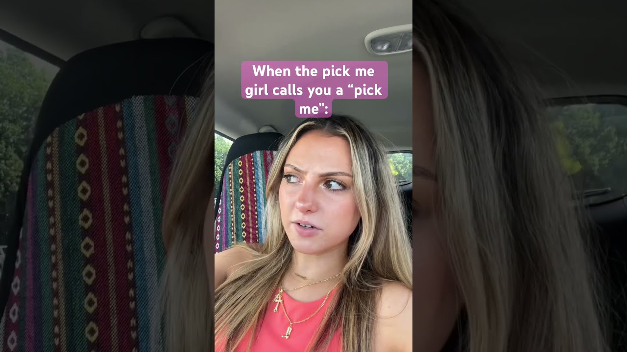 When The Pick Me Girl Tries To Call YOU Out Shorts