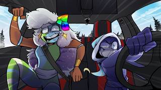 Lunar STEALS A CAR! in VRChat