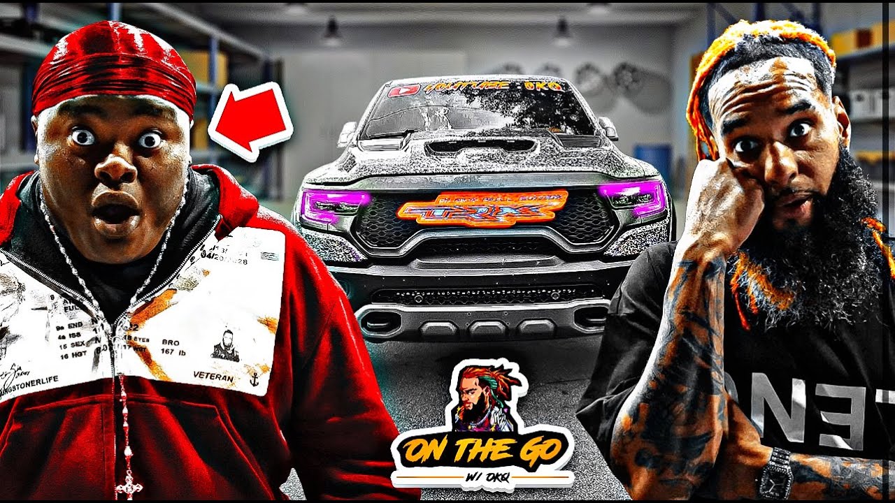 NONECKJAY EXPLAINS WHERE HE GOT HIS NECK FROM! ( ON THE GO WITH OKQ EP
