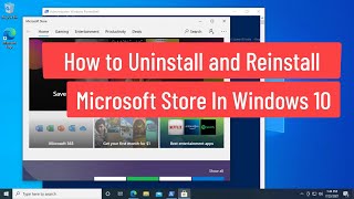 كيفية إلغاء تثبيت Microsoft Store وإعادة تثبيته في نظام التشغيل Windows 10